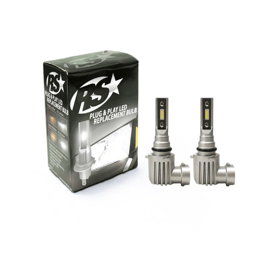 RACESPORT PLUG & PLAY LED HEADLIGHT BULBS (RSPNP9006)