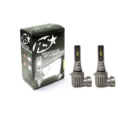 RACE SPORT PLUG & PLAY LED HEADLIGHT BULBS (RSPNPH10)