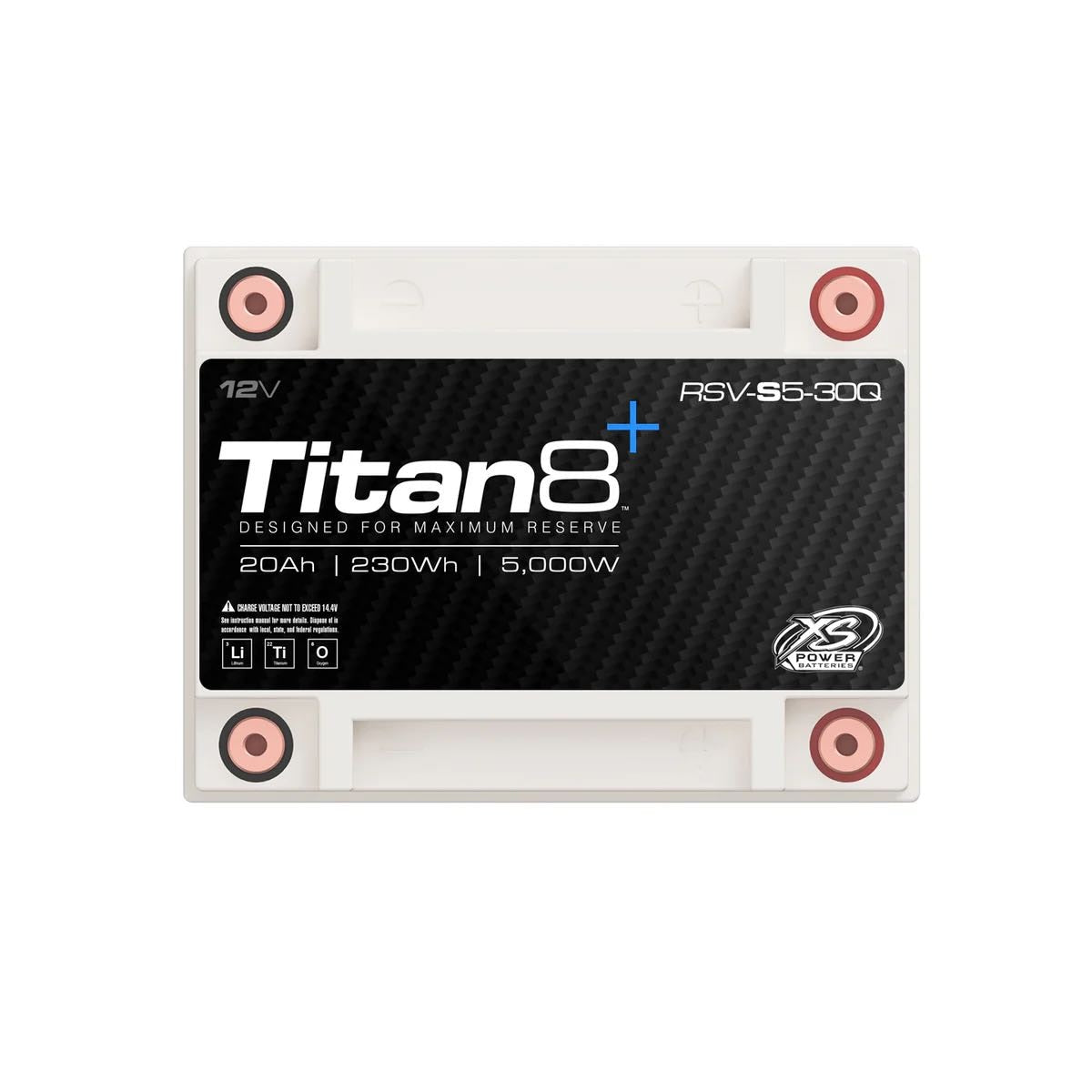 XS POWER TITAN SERIES LITHIUM LTO 12 VOLT 30 AH (RSV S5-30Q)