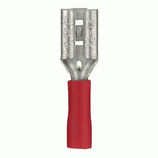 INSTALL BAY VINYL FEMALE DISCONNECT 22-18 GAUGE 0.25 100 PACK (RVFD250)
