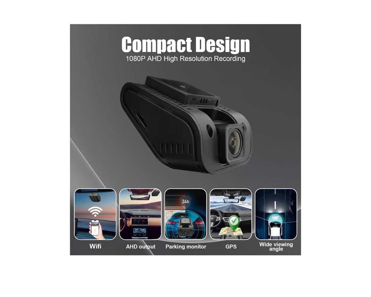 RYDEEN FORWARD FACING DASH CAM WITH VIDEO OUT (RYDOE01)