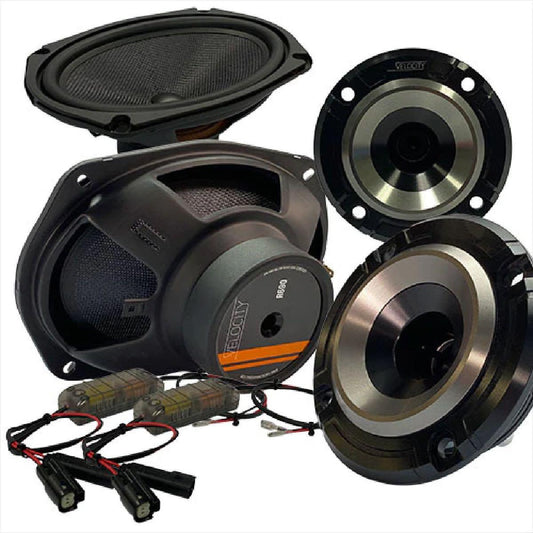 VELOCITY OVERDRIVE 6X9" COMPONENT SPEAKER SET PAIR PACKED (RZ690-OD)