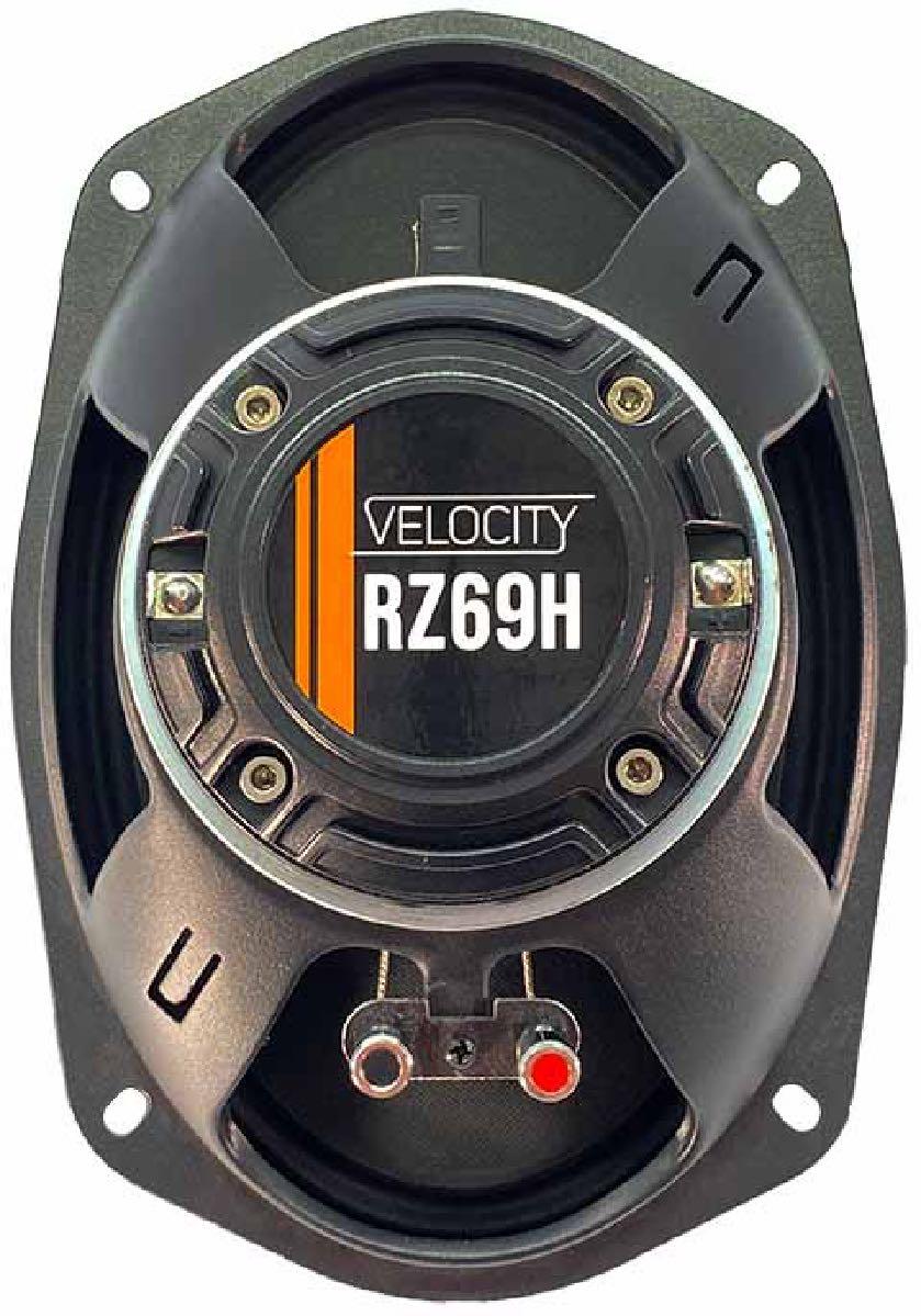 VELOCITY FULL RANGE HORN LOADED 600 WATT 6X9" COAX SPEAKERS PAIR PACKED (RZ69H)