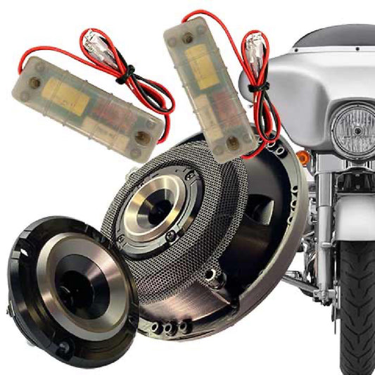 VELOCITY 98-13 STREET GLIDE HORN GRILLS (RZ75H-SG-13)