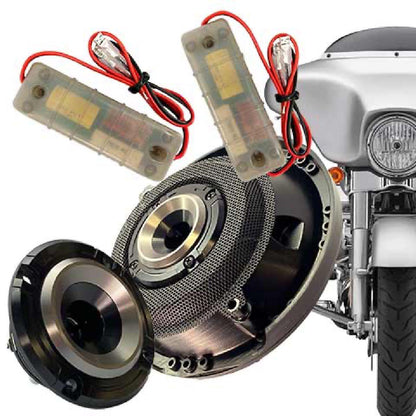 VELOCITY 98-13 STREET GLIDE HORN GRILLS (RZ75H-SG-13)