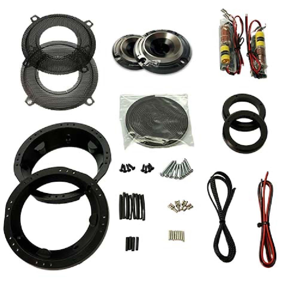 VELOCITY 98-13 STREET GLIDE HORN GRILLS (RZ75H-SG-13)