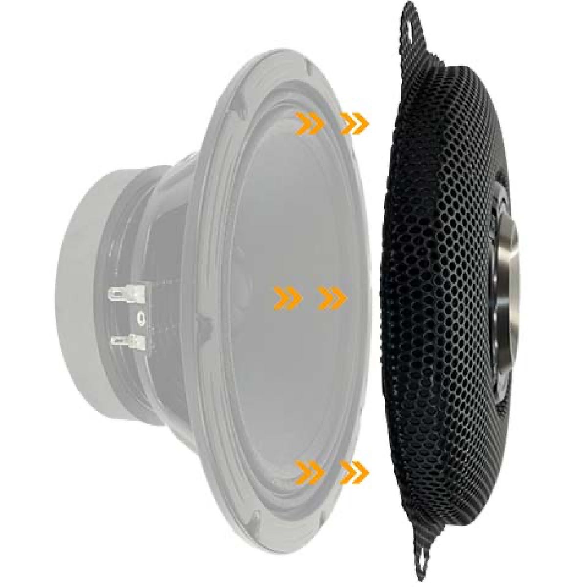 VELOCITY DUAL STAGE HORN TWEETERS 100 WATTS PAIR PACKED (RZ75H)