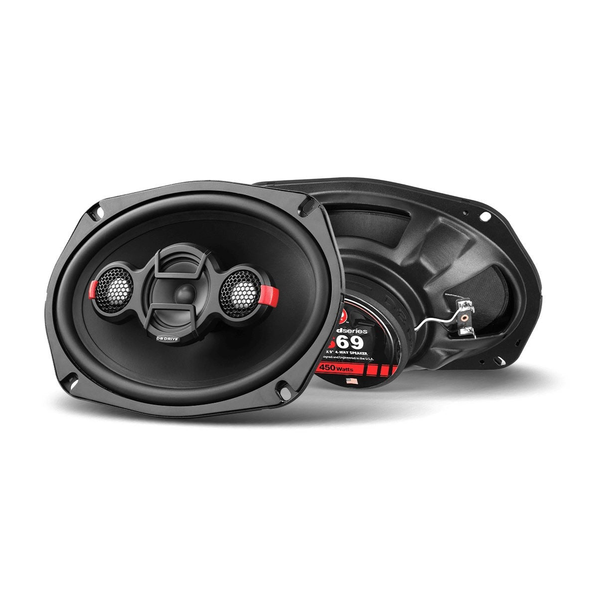 DB DRIVE 6X9 4 WAY 450 WATT SPEAKERS (S69) - image 1