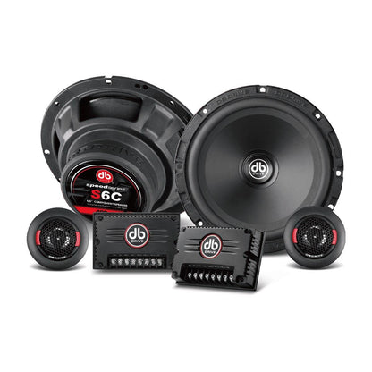 DB DRIVE COMPONENT SET 6.5" 400 WATTS (S6C)
