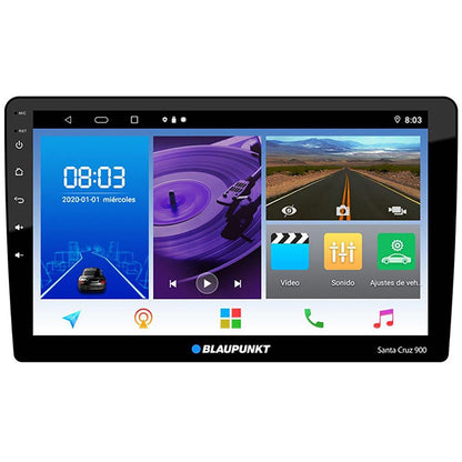 BLAUPUNKT 10.1" DOUBLE DIN MECHLESS APPLE CARPLAY & ANDROID AUTO WIRELESS (SANTACRUZ900)
