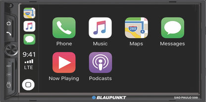 BLAUPUNKT 7" DOUBLE DIN WITH APPLE CARPLAY & ANDROID AUTO (SAO PAULO 500)