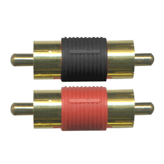 STINGER GOLD DOUBLE MALE RCA SPLICE (2) (SGI21)