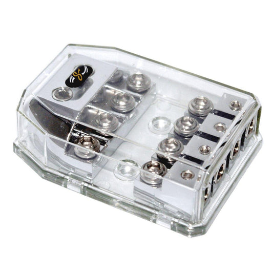 STINGER 4 POS MIDI FUSED 0/4GA IN 4/8GA OUT (SHD821)