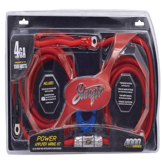 STINGER 4 GAUGE POWER WIRING KIT (SK4241)