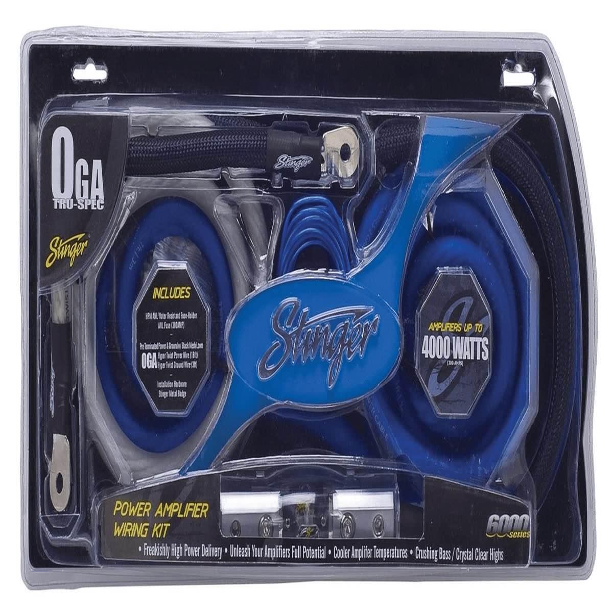 STINGER 1/0GA 6000 SERIES POWER ONLY WIRING (SK6201)