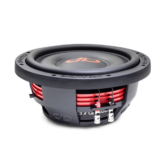 DD AUDIO 10" SHALLOW SUBWOOFER, 2.5" VOICE COIL, 72OZ MAGNET, 300W-600W DUAL 2 OHM (SL610-D2)