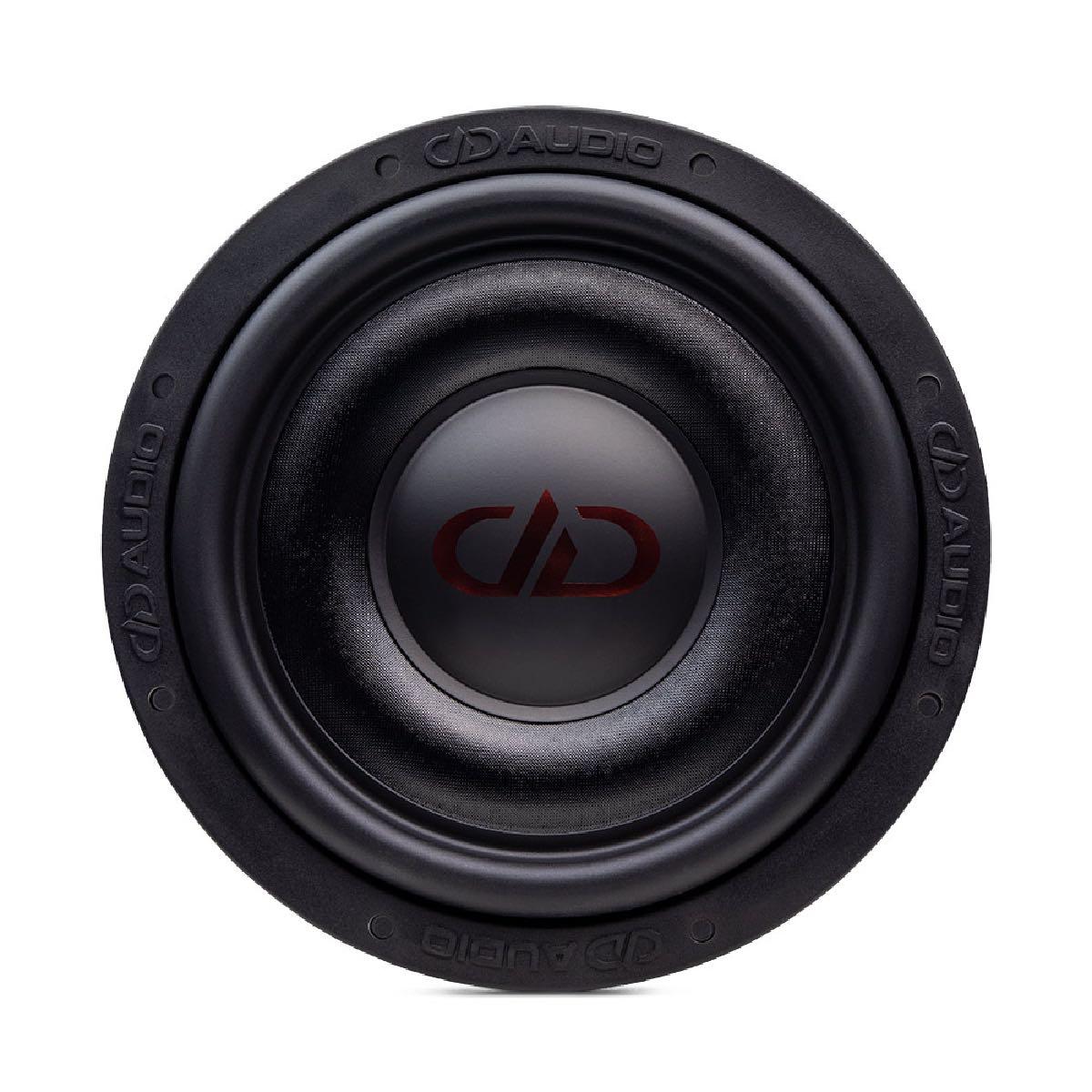 DD AUDIO 8" SHALLOW SUBWOOFER, 2" VOICE COIL, 300W-900W DUAL 2 OHM (SL608-D2)