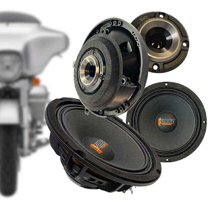 VELOCITY 1998 THROUGH 2013 STREET GLIDE, ELECTRA GLIDE FAIRING OVERDRIVE COMPONENT SPEAKER KIT (SPK-13-SG-OVERDRIVE-V)