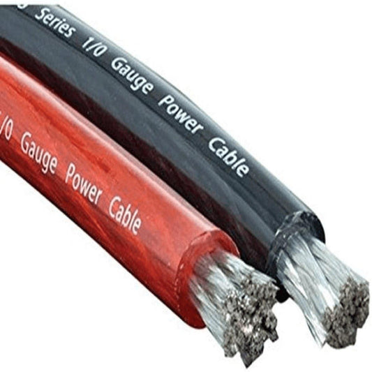 STINGER 0 GAUGE 50' MATTE BLACK HYPER FLEX PURE COPPER WIRE (SPW10TB)