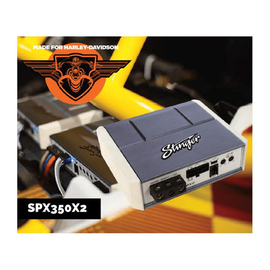 STINGER MICRO 2 CH 350 WATT POWERSPORTS AMPLIFIER (SPX350X2)
