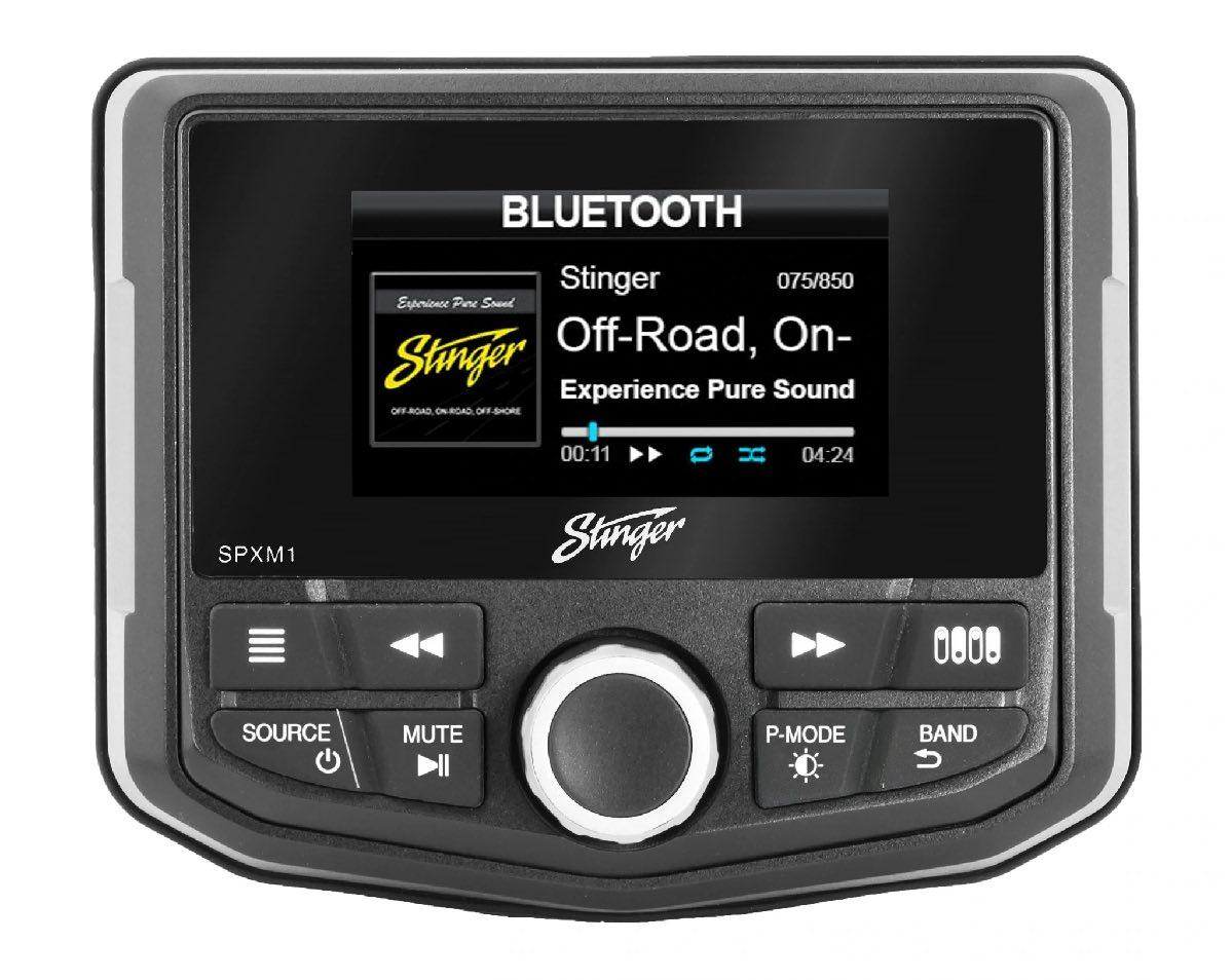 STINGER POWERSPORTS MEDIA PLAYER WITH SWITCH COMMAND (SPXM1)