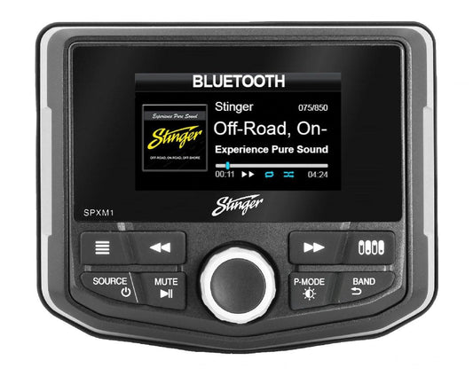 STINGER POWERSPORTS MEDIA PLAYER WITH SWITCH COMMAND (SPXM1)