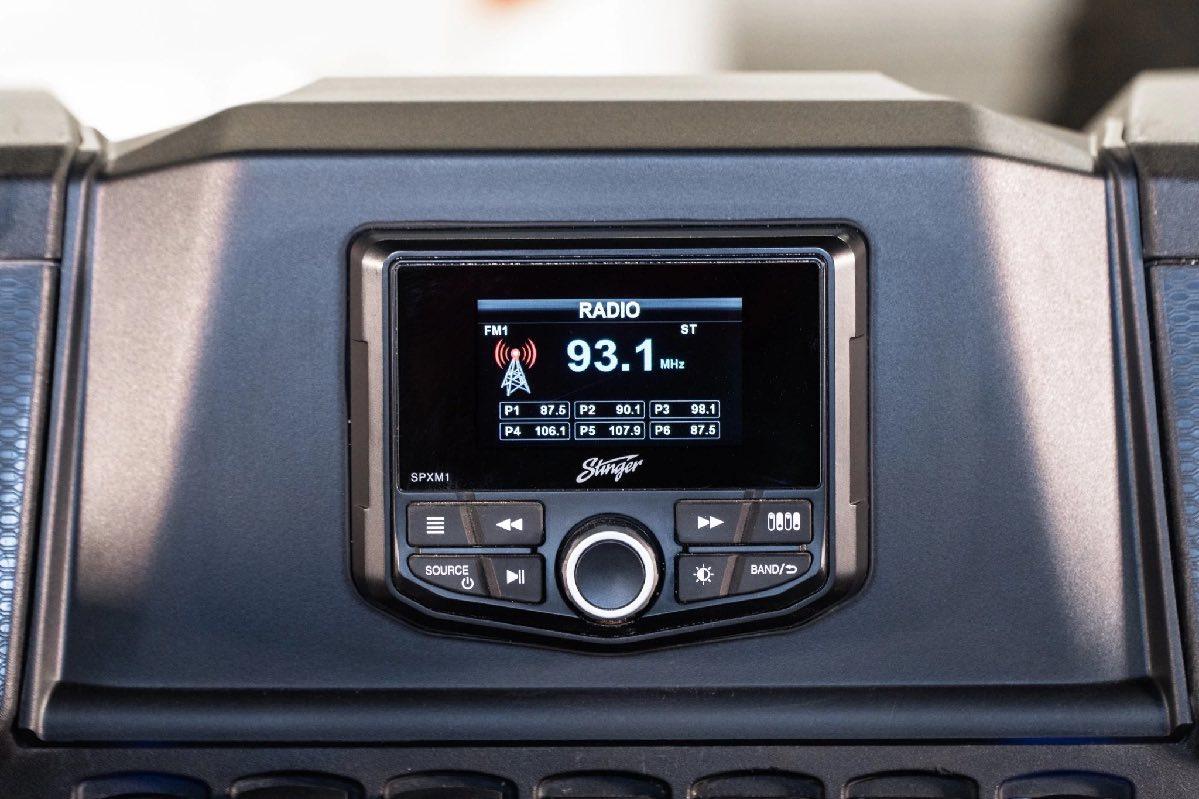 STINGER POWERSPORTS MEDIA PLAYER WITH SWITCH COMMAND (SPXM1)