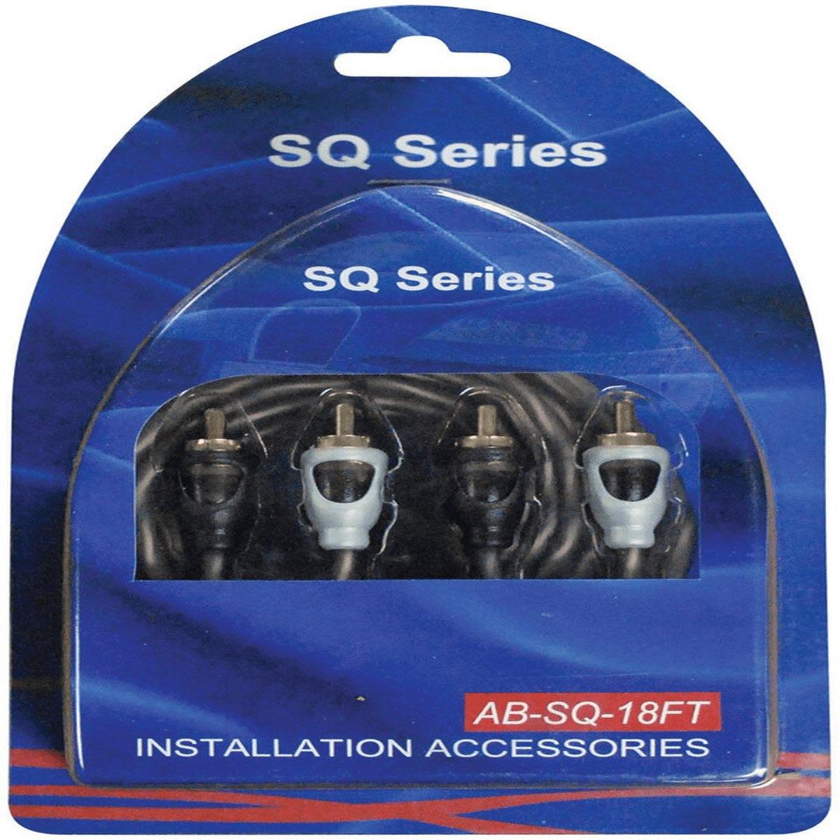 AMERICAN BASS HIGH PERFORMANCE RCA 2 CHANNEL 18' (SQ18FT)