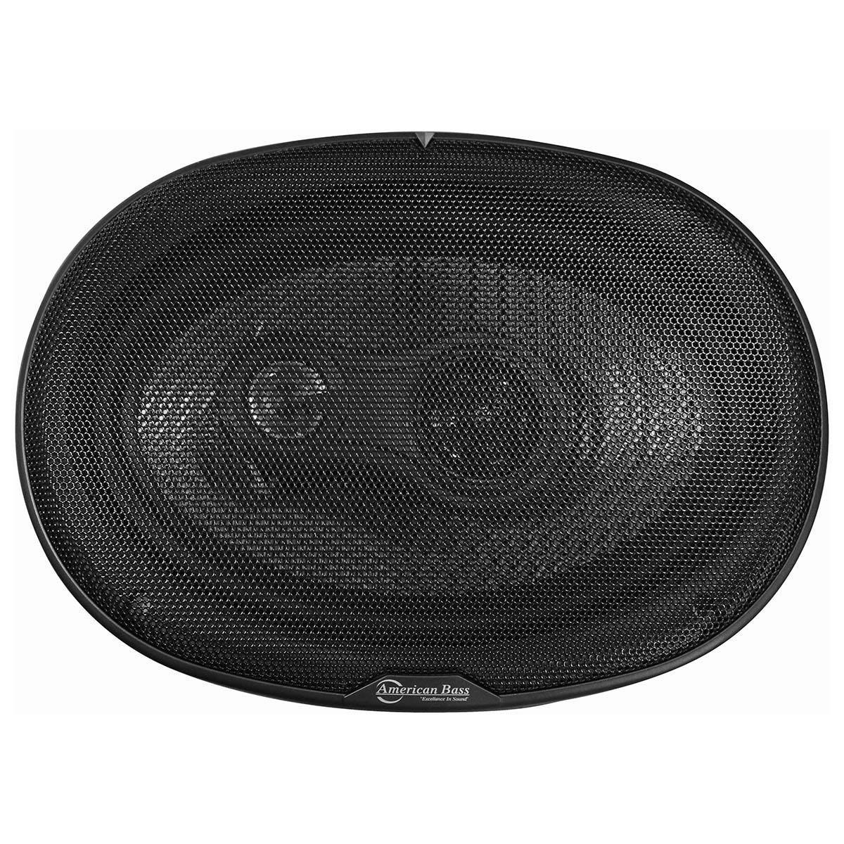 AMERICAN BASS SQ COAXIAL SPEAKERS 6X9" 200 WATTS (SQ69)
