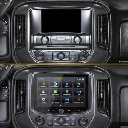 STINGER HORIZON10 FLUSH MOUNT WITH FULL INTEGRATION KIT FOR 14-18 SILVERADO/SIERRA 1500 & 15-19 2500 & 3500 (SRK-GM14HX)
