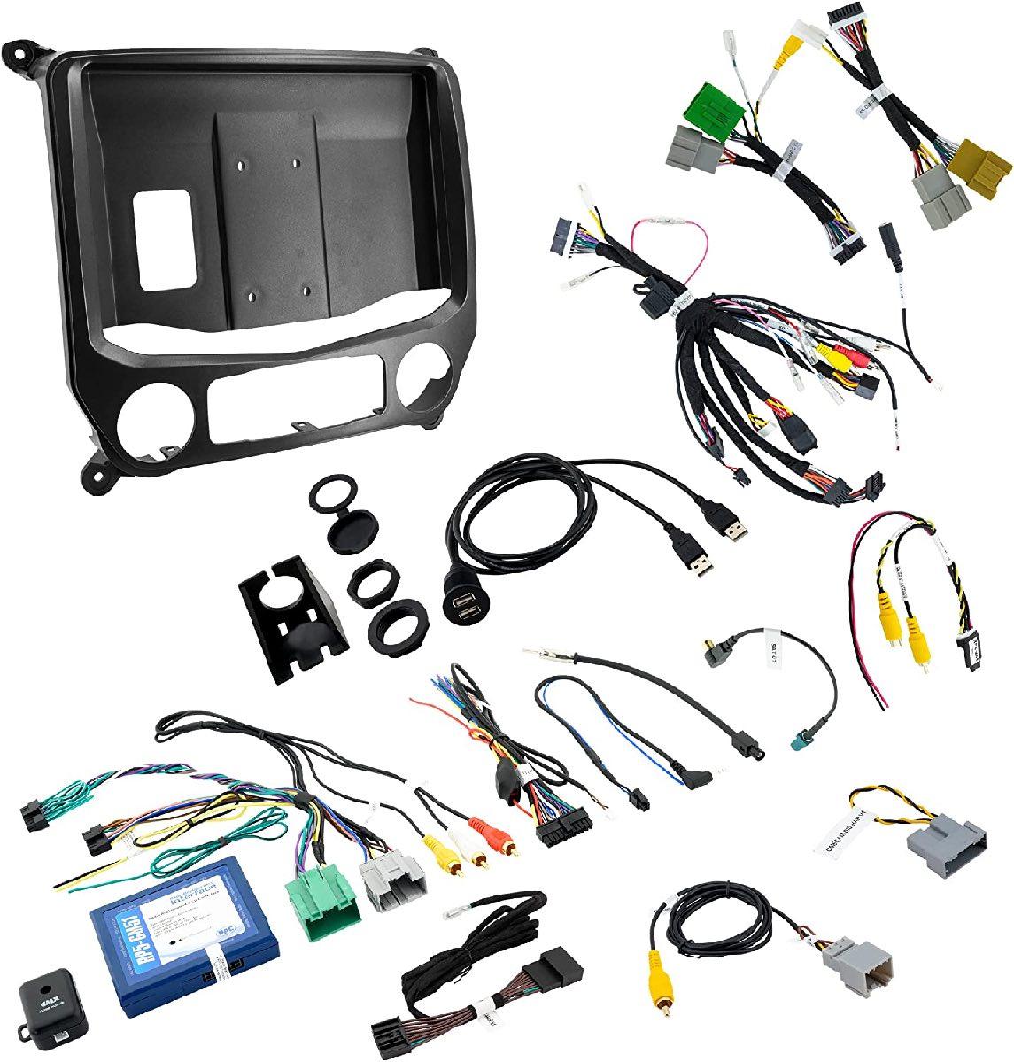 PAC 14-18 GM TRUCKS UN1810 HEIGHT10 FLUSH MOUNTING KIT (SR-GM14H)