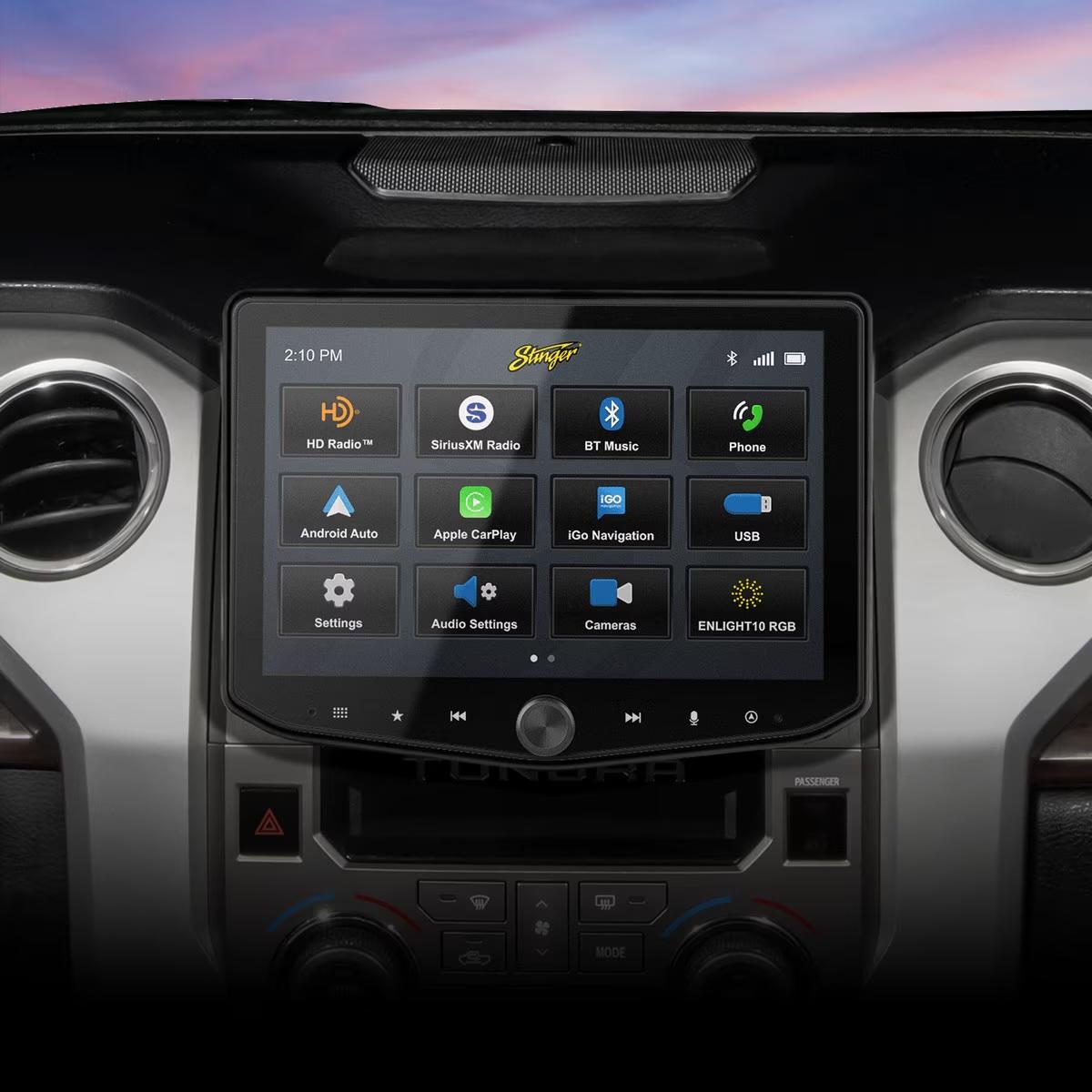 STINGER HORIZON10 FLUSH MOUNT WITH FULL INTEGRATION KIT FOR 14-21 TOYOTA TUNDRA (SR-TUN14HX)