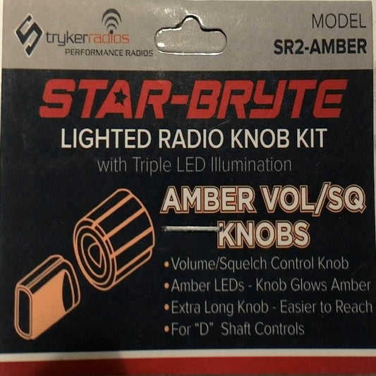 STRYKER AMBER LIGHTED DUAL NITRO KNOB (SR2AMBER)
