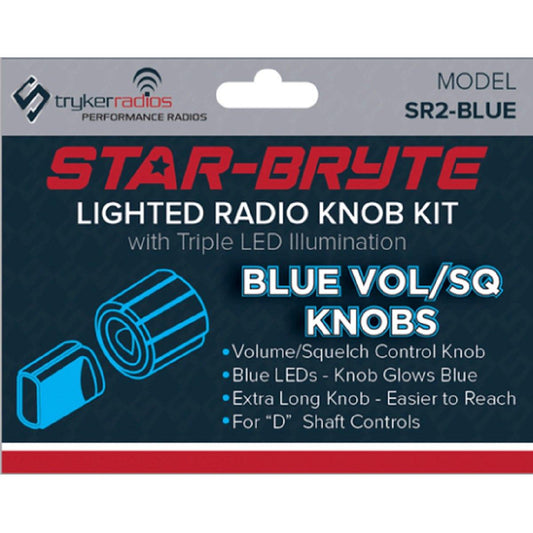 STRYKER LIGHTED DUAL NITRO KNOB (SR2BLUE)