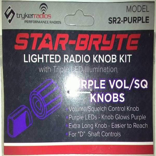 STRYKER PURPLE LIGHTED DUAL NITRO KNOB (SR2PURPLE)