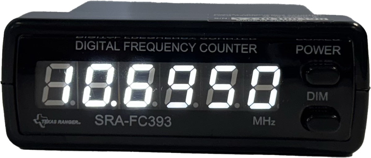 RANGER 6 DIGIT WHITE LED FREQUENCY COUNTER FACTORY REPAIR WARRANTY ONLY (SRA-FC393)