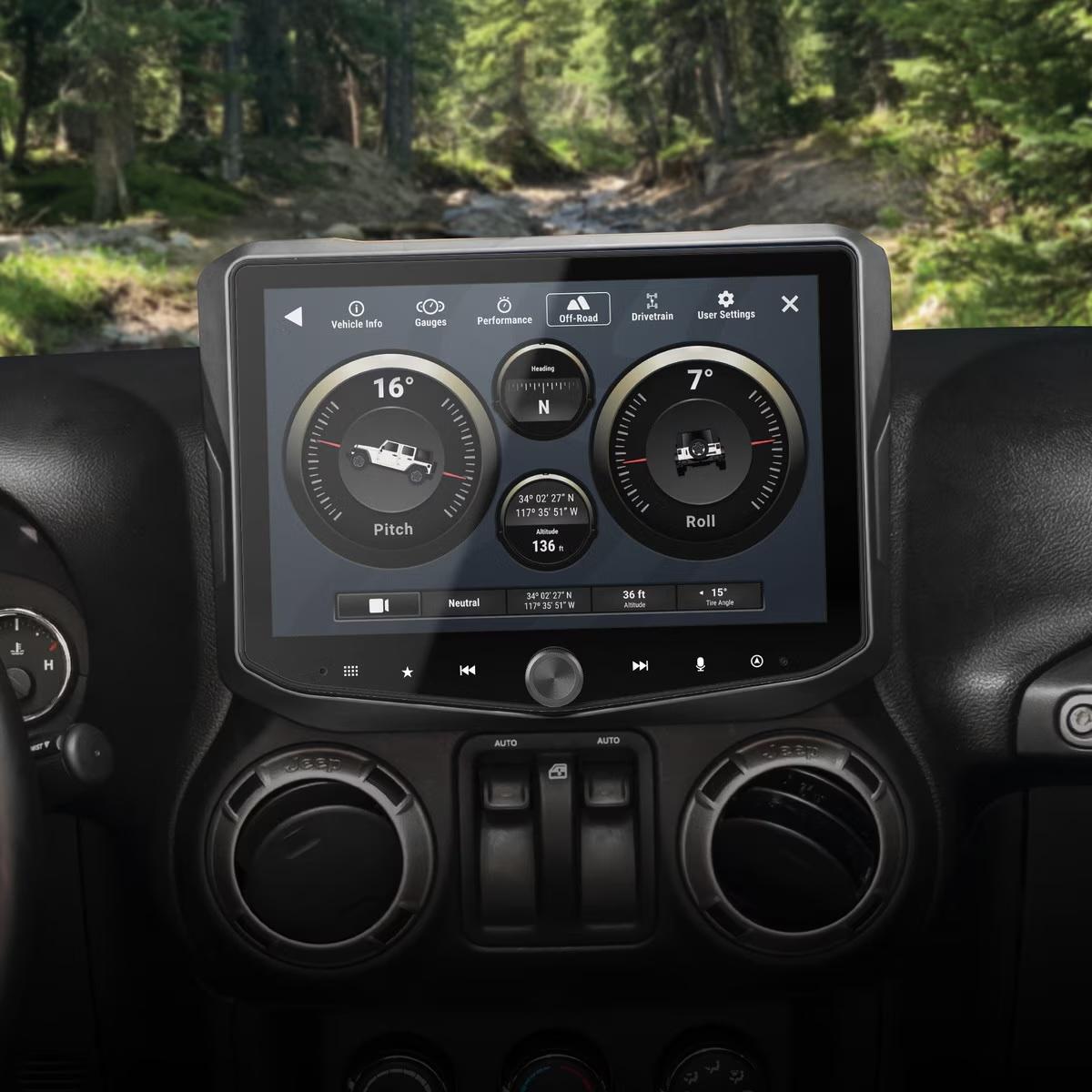 STINGER HORIZON10 FLUSH MOUNT WITH FULL INTEGRATION KIT FOR 11-18 JEEP WRANGLER JK (SRK-JK11HX)