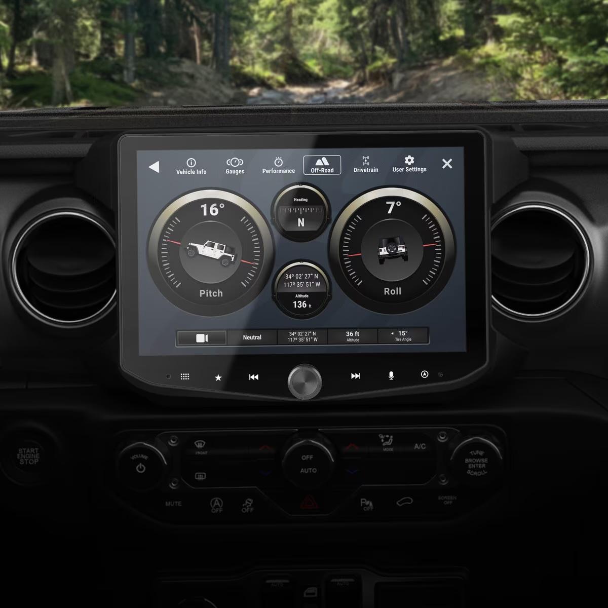 STINGER HORIZON10 FLUSH MOUNT WITH FULL INTEGRATION KIT FOR 18-23 JEEP WRANGLER JL & GLADIATOR JT (SRK-JW18HX)