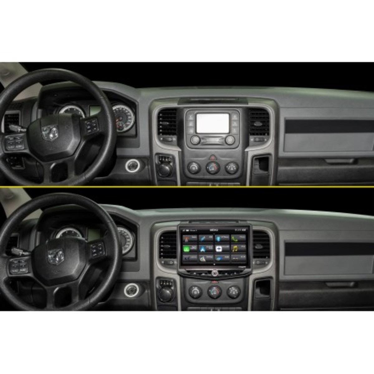 STINGER UN1810 HEIGH10 FLUSH MOUNT WITH FULL INTEGRATION KIT FOR 2013-2018 RAM TRUCK (SRK-RAM13H)