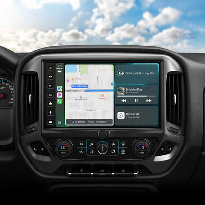 STINGER 12.8" CHEVY/GMC 14-18 1500 & 15-19 2500/3500 TRUCKS WIRELESS CARPLAY & ANDROID AUTO OEM STYLE MOUNTING (SRX-GM14128)