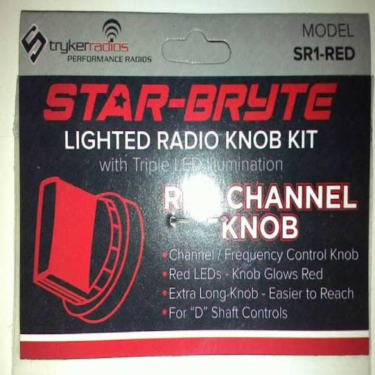 STRYKER RED LIGHTED CHANNEL NITRO KNOB (SR1RED)