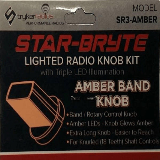 STRYKER AMBER LIGHTED BAND NITRO KNOB (SR3AMBER)