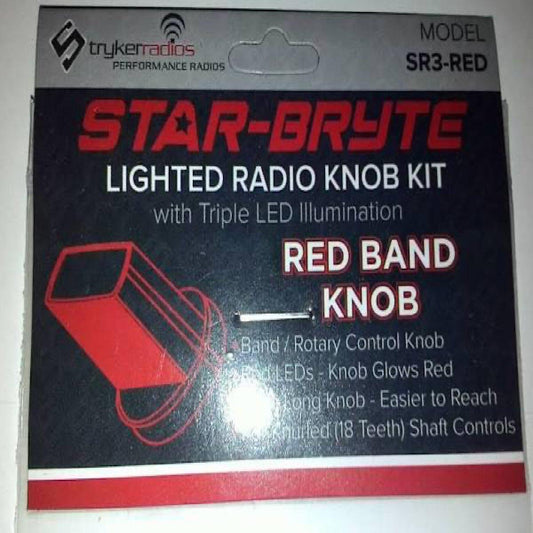 STRYKER RED LIGHTED BAND NITRO KNOB (SR3RED)