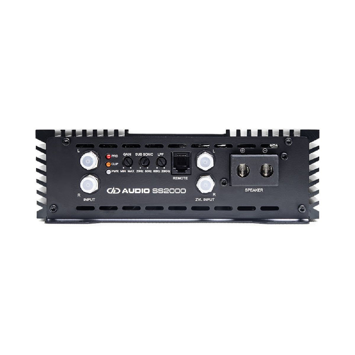 DD AUDIO 2000 WATT MONO BLOCK MICRO POWER SPORTS AMPLIFIER (SS2000)