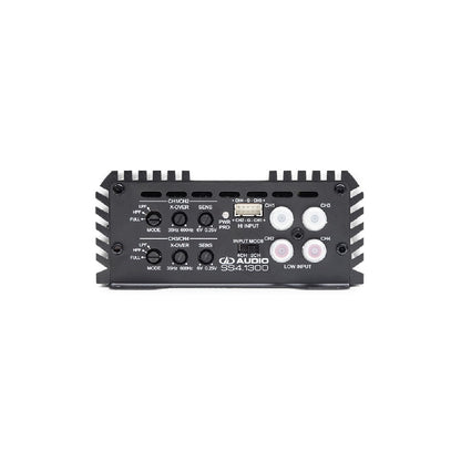 DD AUDIO SS SERIES 4 CHANNEL 180 X 4 @ 4 OHM, 325 X 4 @ 2 OHM AMPLIFIER (SS4.1300)