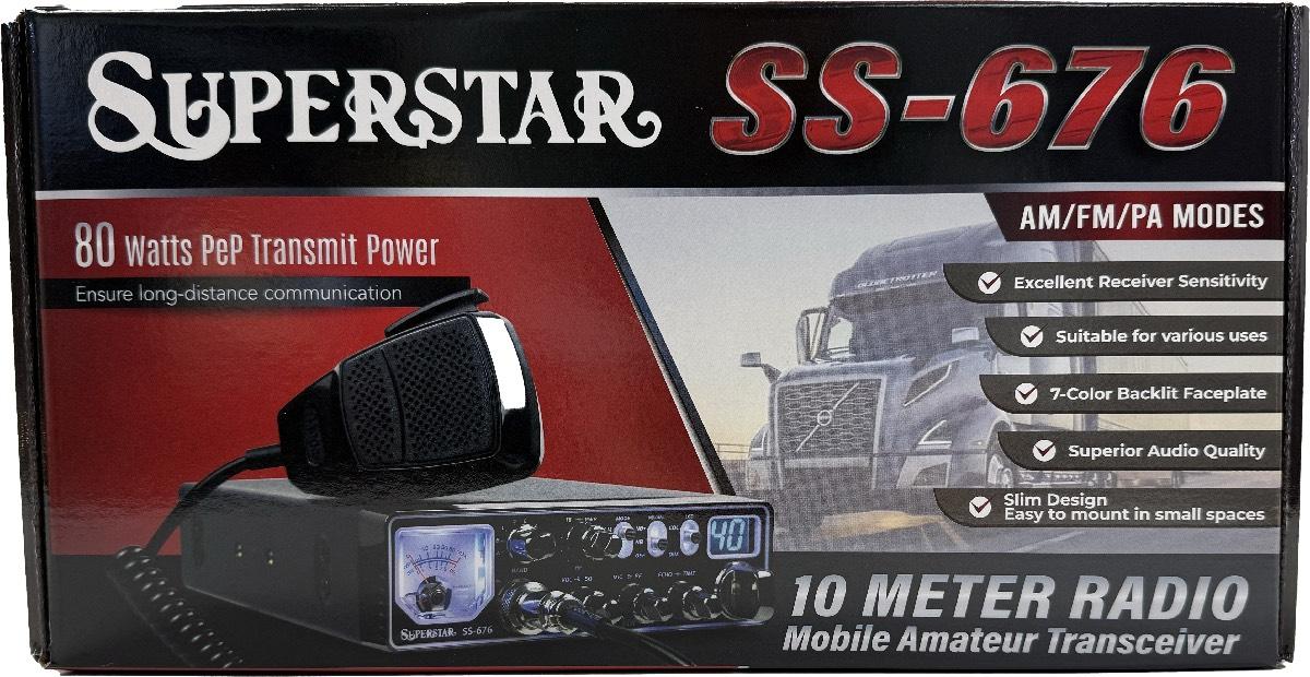 RANGER 80 WATT 10 METER RADIO STRYKER 447 CLONE (SS-676)