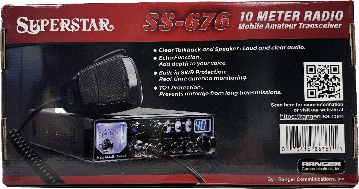 RANGER 80 WATT 10 METER RADIO STRYKER 447 CLONE (SS-676)
