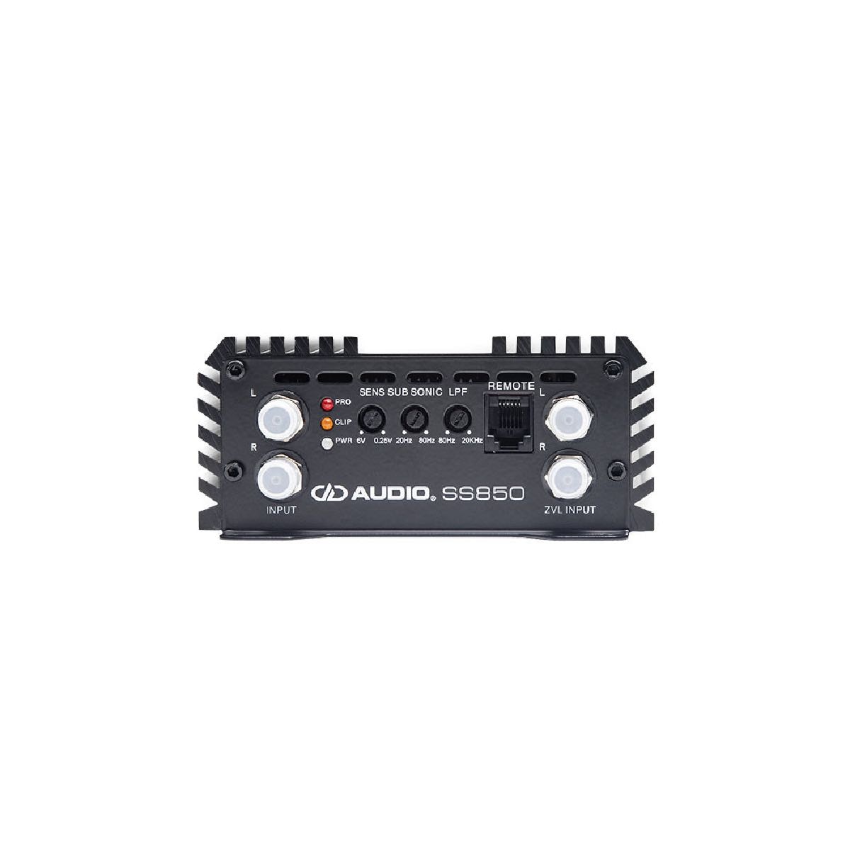 DD AUDIO SS SERIES 850 WATT @ 1 OHM MONOBLOCK AMPLIFIER (SS850)
