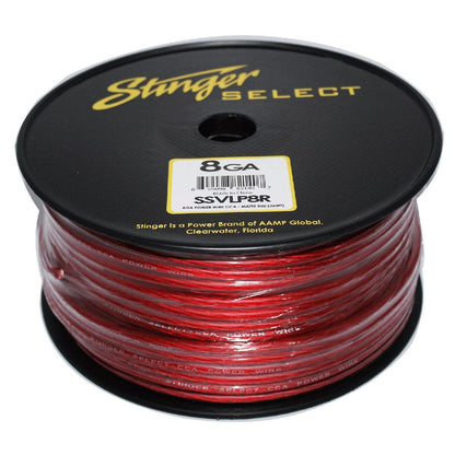 STINGER SELECT 8 GAUGE CCA MATTE RED WIRE 250' (SSVLP8R)