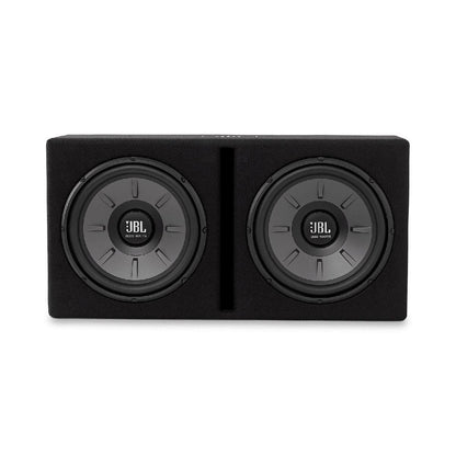 JBL DUAL 12" 1200 WATT SUBWOOFERS IN A SLOT PORTED ENCLOSURE (STAGE1200D)